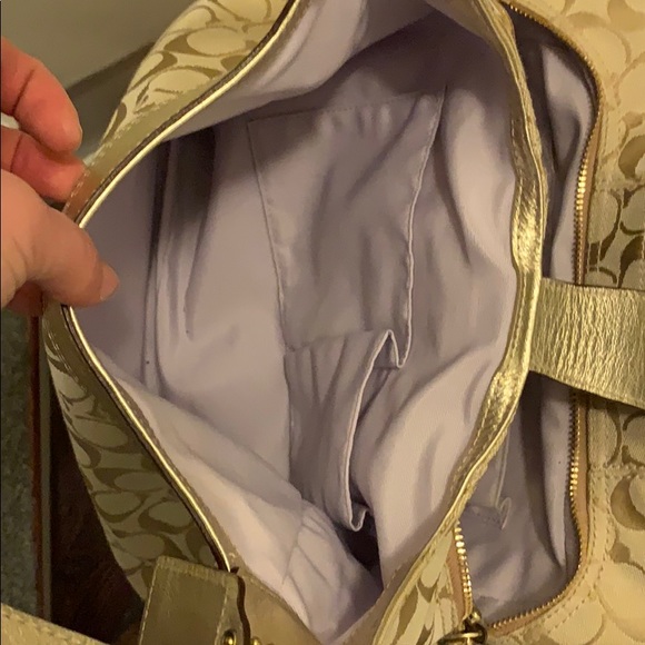 Monogram Coach Purse - Picture 5 of 5